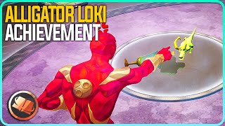 Grand Garden Gator Achievement - Alligator Loki location Marvel Rivals