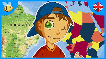 Maps of the World: Physical and Political Maps (Part 1) | Kids Videos