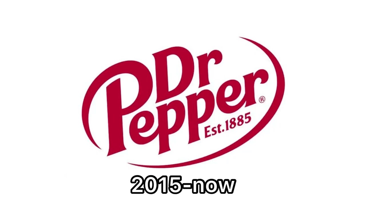 Dr Pepper historical logos