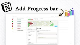 How to add a Progress Bar in Notion (Quick & Easy Steps)