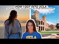 ✨ how i got into ucla & how to finesse the college application system ✨