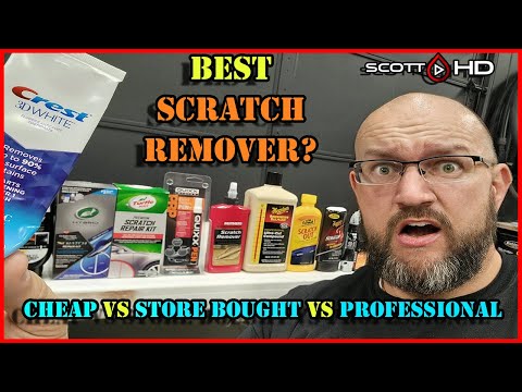 Best Scratch Remover for Automotive Paint? Cheap vs Store Bought vs  Professional vs Toothpaste?!?? 