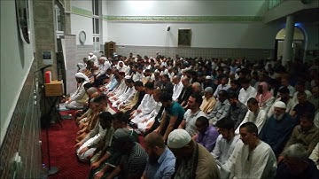 القارئ محمد فضيل.من سورة ءال عمران3. مسجد المهاجرين (المانيا) رمضان 2017