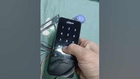 DHI-ASI1201E-D Dahua stand alone access control system programming manual model