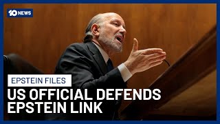 US Official Howard Lutnick Defends Epstein Link | 10 News