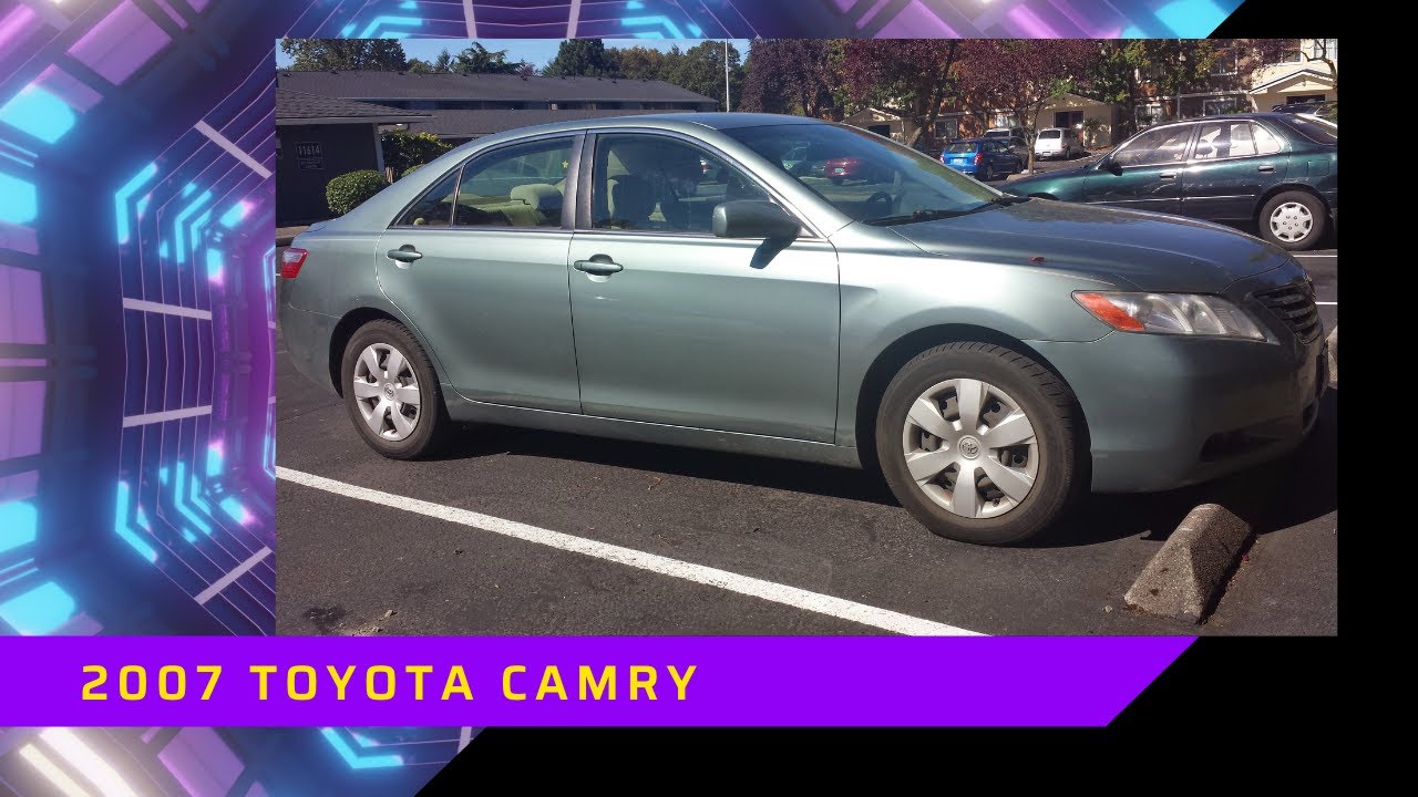2007 Toyota Camry Walk around Detailed Views of Interior and Exterior ...