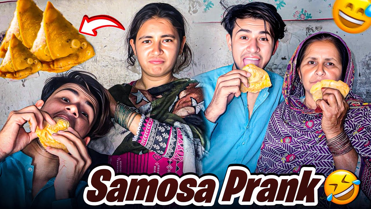 “Samosay Prank Aapi Naal | Bapu Babey Nal Plan Kita, Maar Main Khaa Layi | Mohsin Khaandaan Vlog”