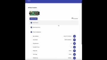ePulse Feather Testing Instructions