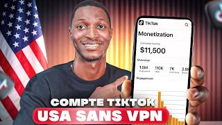 Crée un compte TikTok US et cible une audience étrangère depuis n'importe quel pays (sans VPN)