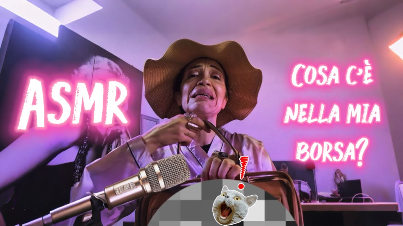 💁🏽‍♀️ASMR cosa c’è nella mia borsa 👜 