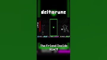 Deltarune Chapter 3 - The Friend Inside Him?! #deltarune #deltarunechapter3  #animation #fanart