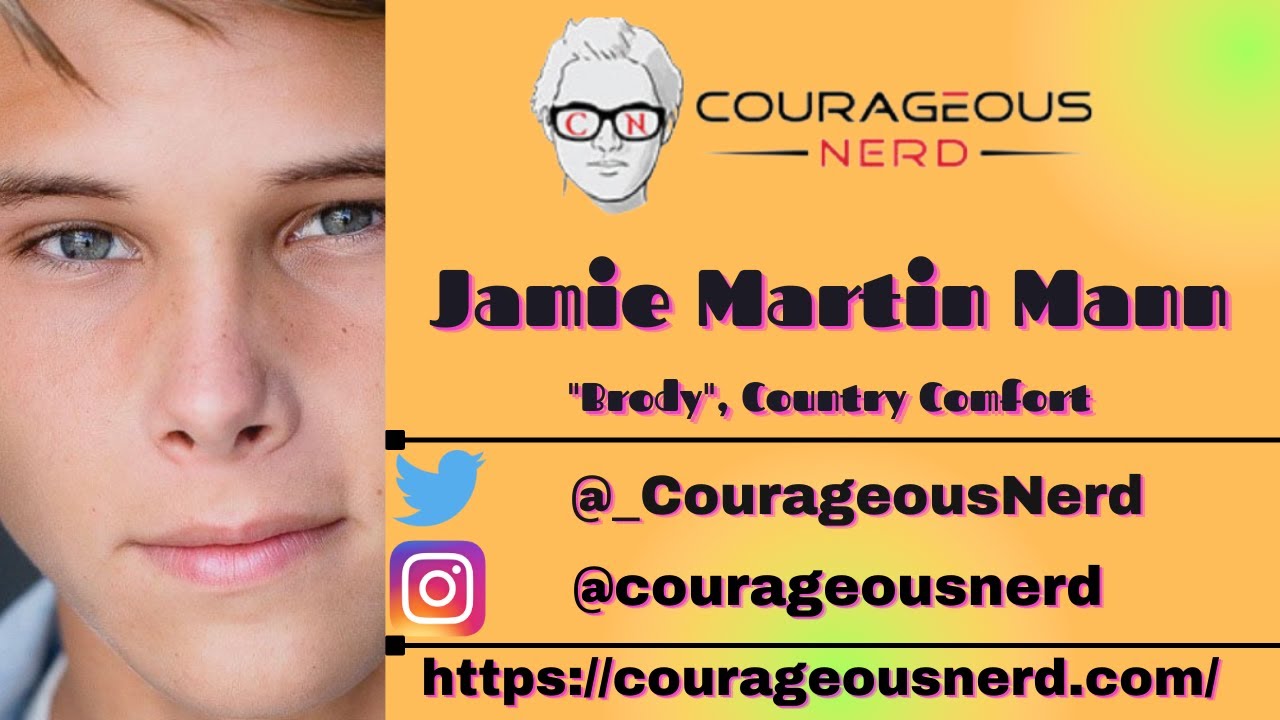 Jamie Martin Mann on playing Brody in Netflix's "Country Comfort" - Exclusive Interview