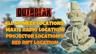 Main Outbreak Easter Egg - Armada Locations (Monkey, Radio, Projector & Red Rift Location)