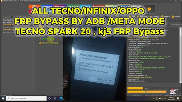 🆕 ADB or META mode Unlocktool. FRP bypass / Factory Reset All Tecno/ Infinix / Itel Mediatek Chip.