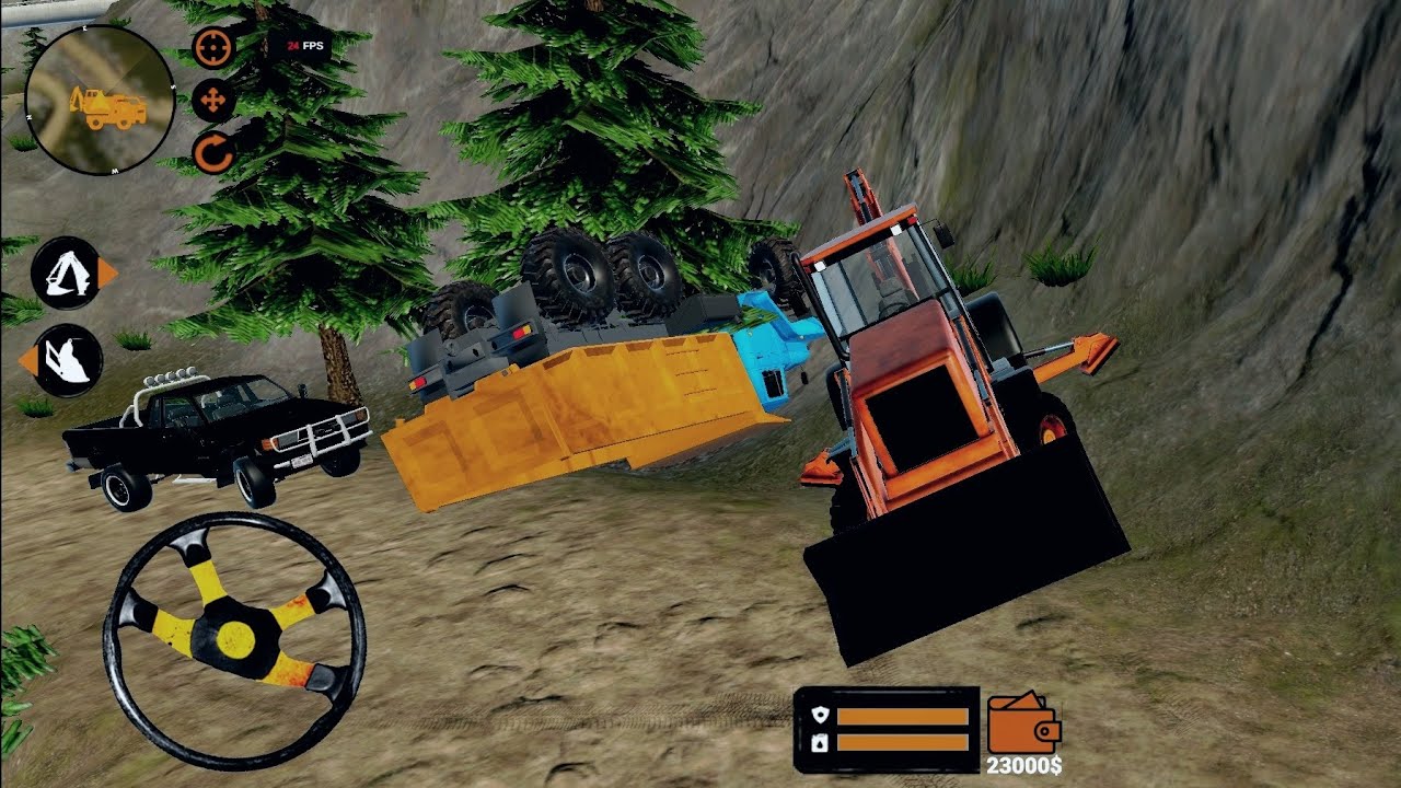 WELCOME TO BACKHOE LOADER JCB SIMULATOR - YouTube