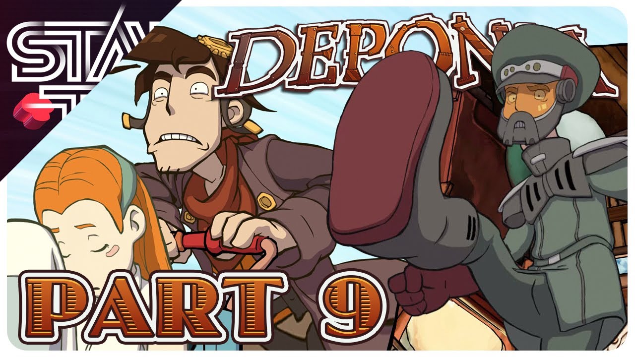 Deponia | Finally Leaving Kuvaq With Goal - Part 9