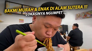 BAKMI CHILI OIL MURAH DAN ENAK DI ALAM SUTRA NIH... !!! TEMPATNYA NYEMPIL DI PERTOKOAN...