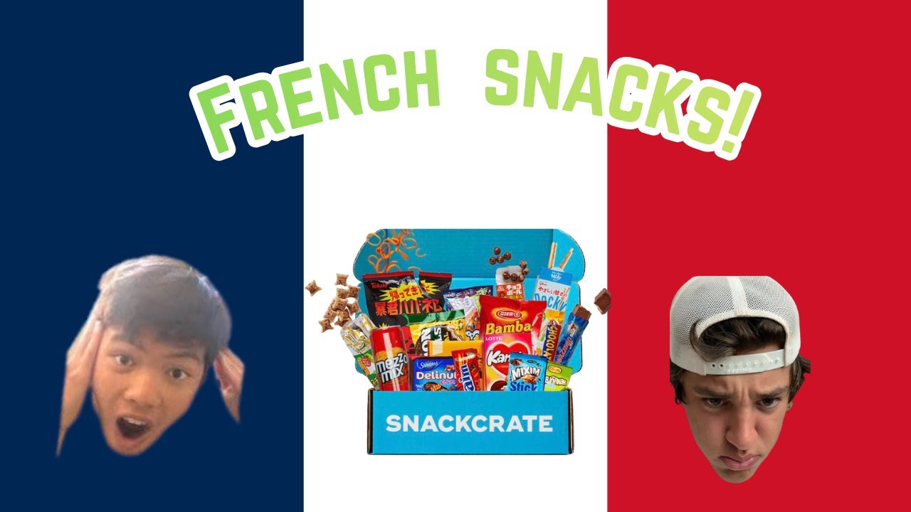 CHICKEN FLAVORED CHIPS !Americans try France snacks