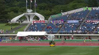 2017 山形インターハイ陸上 男子 400m 準決勝3組
