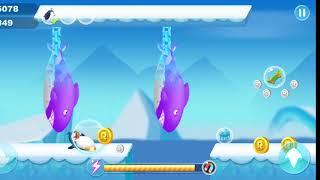 Super Penguin Run Level 19