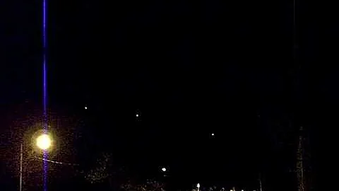 UFO's Over Lansing Michigan 5-4-13 Amber Lights In...