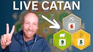 Catan Pro Plays To Rank #1 Online - 3 INSANE GAMES!