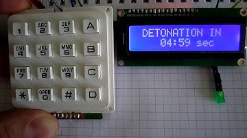 Airsoft Bomb Arduino - Stage #1