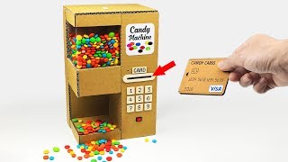 Diy candy dispenser vending machine using card from cardboard at home
-thank you for watching!! please subscribe to get more interesting
videos:https://goo.g...