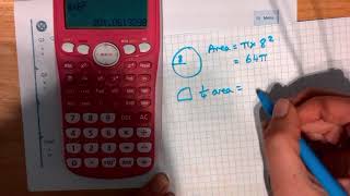 MyMaths Area of a circle