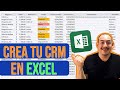 Como crear un CRM en Excel