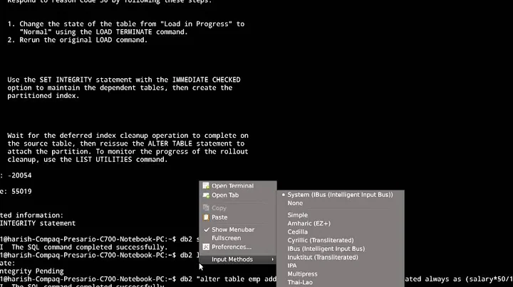 DB2 Tips n Tricks - Part 3 - SET INTEGRITY for Re-Generation of Generated Columns