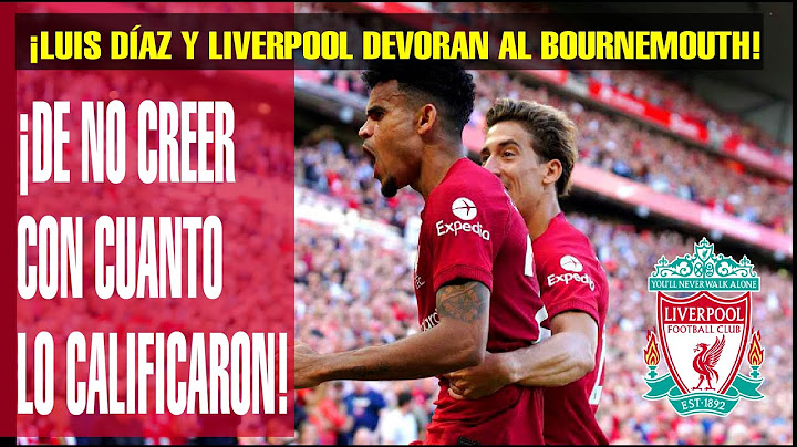 ¡INCREÍBLE! NO SE ESPERABA EL PUNTAJE QUE DIERON LOS INGLESES  A LUCHO DÍAZ EN EL 9-0 CON LIVERPOOL