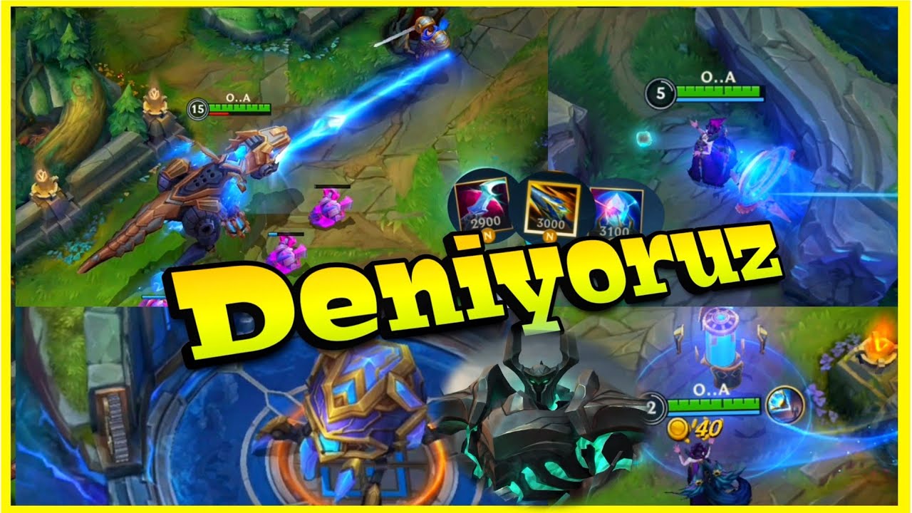 Wild Rift 5.2 YAMASI - TÜM YENİ ÖZELLİKLERİ DENEYEREK GÖSTERİYORUZ ...