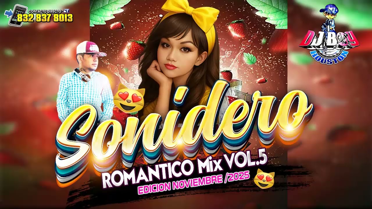 ( ESTRENO ) Sonidero 😻Romantico 🌷Mix Vol.5 Edicion Noviembre -2025 Dj Boy Houston El Original