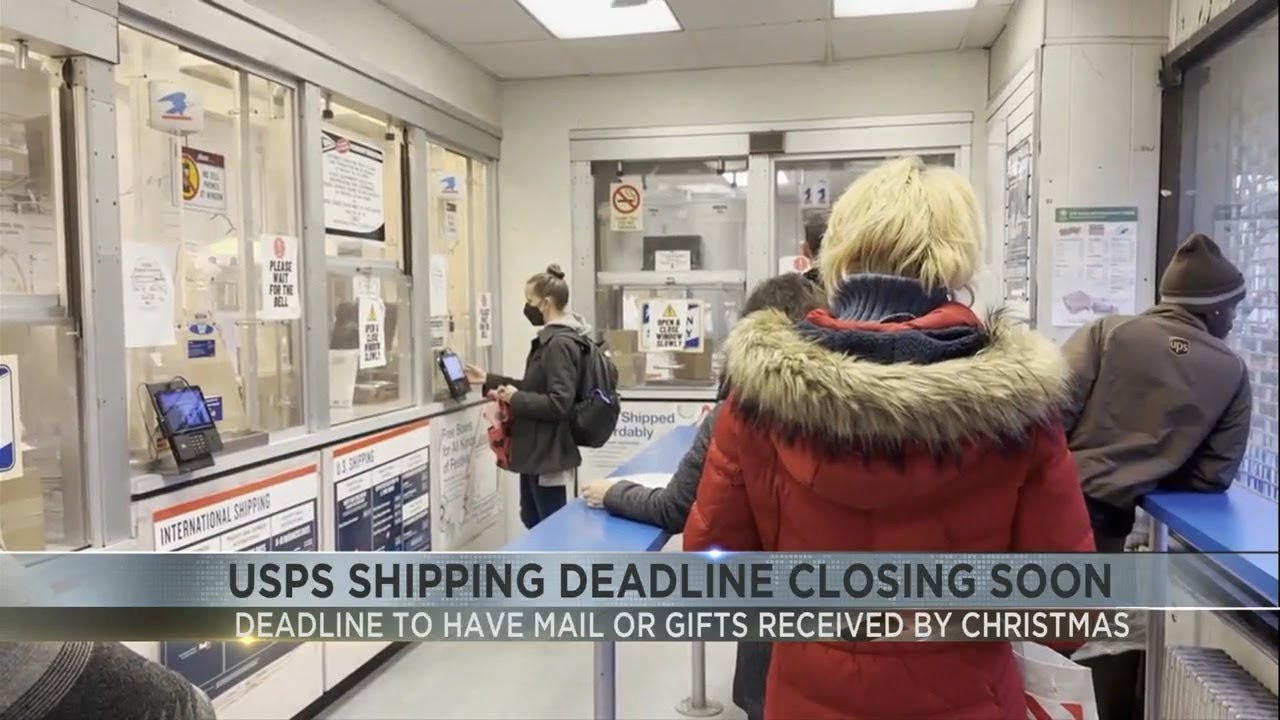 USPS shipping deadline for gifts to arrive by Christmas is approaching