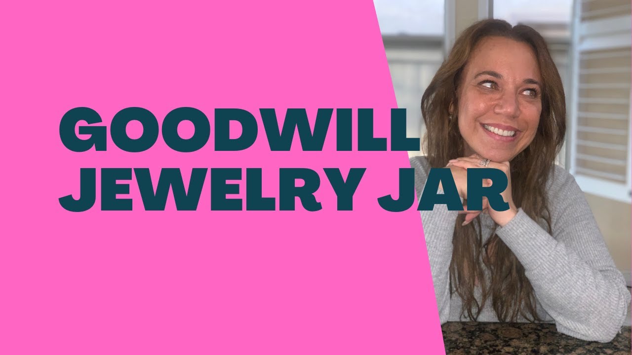 GOODWILL JEWELRY JAR OPENING! YouTube