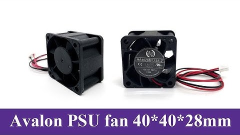 Avalon PSU fan 40x40x28mm