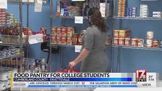 Wake, Fayetteville Tech students in need now have more access to food