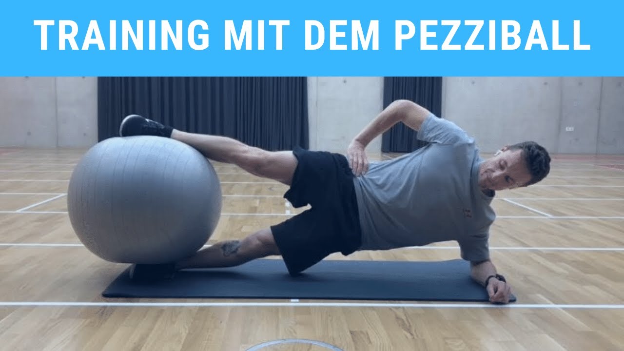 Training mit dem Pezziball | Übungen zum Mitmachen - YouTube