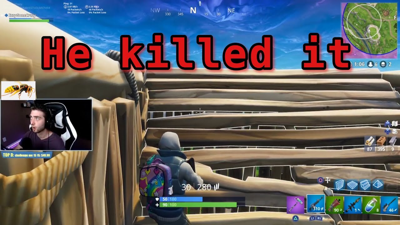 There was a hornet 🐝 in IzzyGoneCrazy’s room and he died