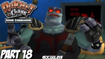RATCHET & CLANK GOING COMMANDO GAMEPLAY WALKTHROUGH PART 18 PLANET SNIVELAK THUGS HQ - PS2 LETS PLAY