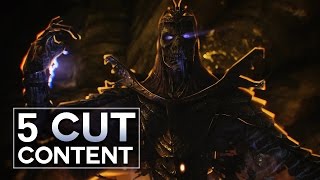 Skyrim - 5 Cut Content