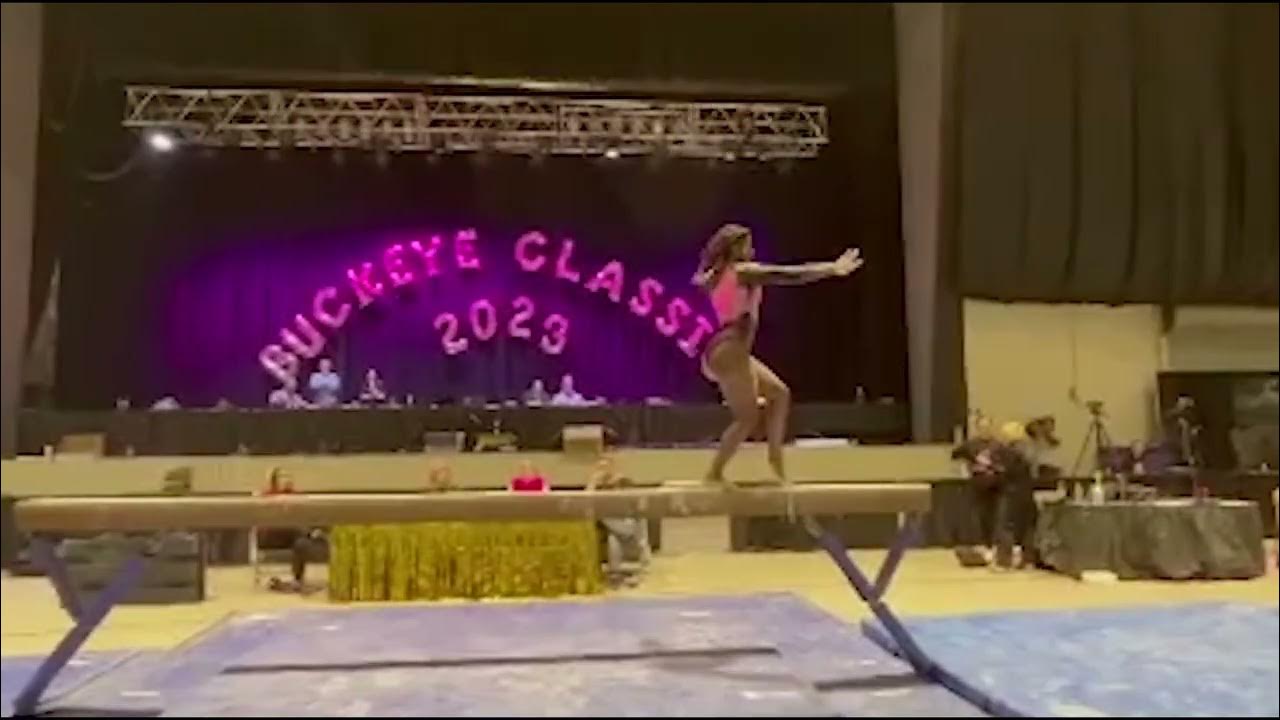 Love Akpan, Buckeye Gymnastics L10 Beam 2023 Buckeye Classic YouTube