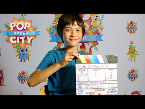 Behind the Scenes with the Cast 🤩 Pop Paper City BONUS video #behindthescenes