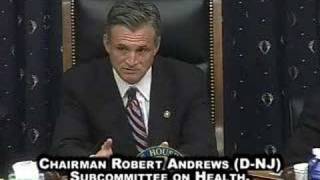 Independent Contractor Hearing: Chairman Robert Andrews