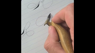 Spencerian Calligraphy Letter S