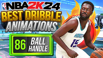 Best Build Dribble Moves on NBA 2K24 for 86 Ball Handle UPDATE