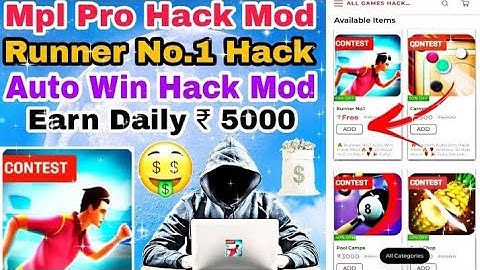 Mpl Pro Mod Apk ! All Games  Hack ! Auto Win Runner No.1 Mod Apk !