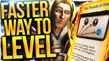 Shadowlands - NEW Fastest Way To Level Alts! How To 50-60 guide!