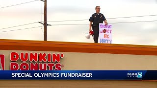 Cop on a rooftop: Police raise funds for Special Olympics